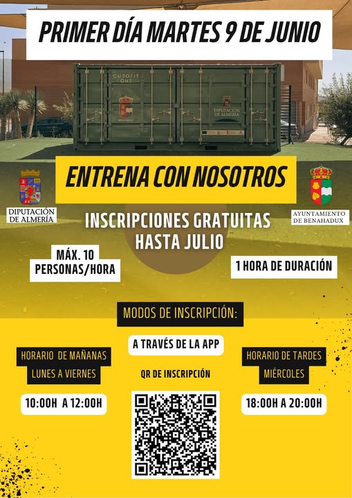 nuevo espacio deportivo y de entrenamiento en Benahadux